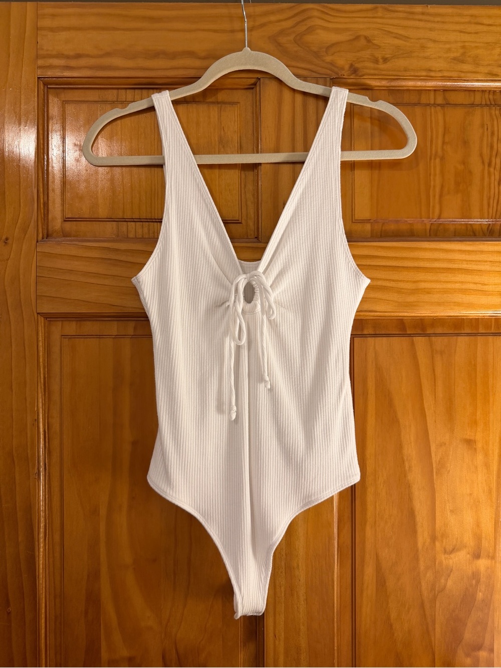 Abercrombie Tie Front Bodysuit